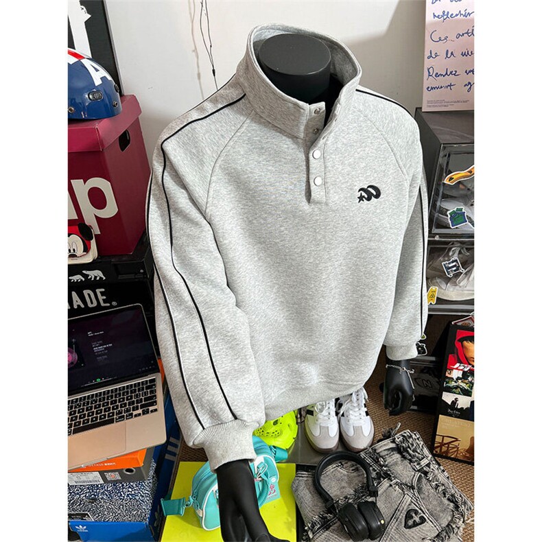 运动休闲刺绣polo领卫衣男 cp109-特p65图片