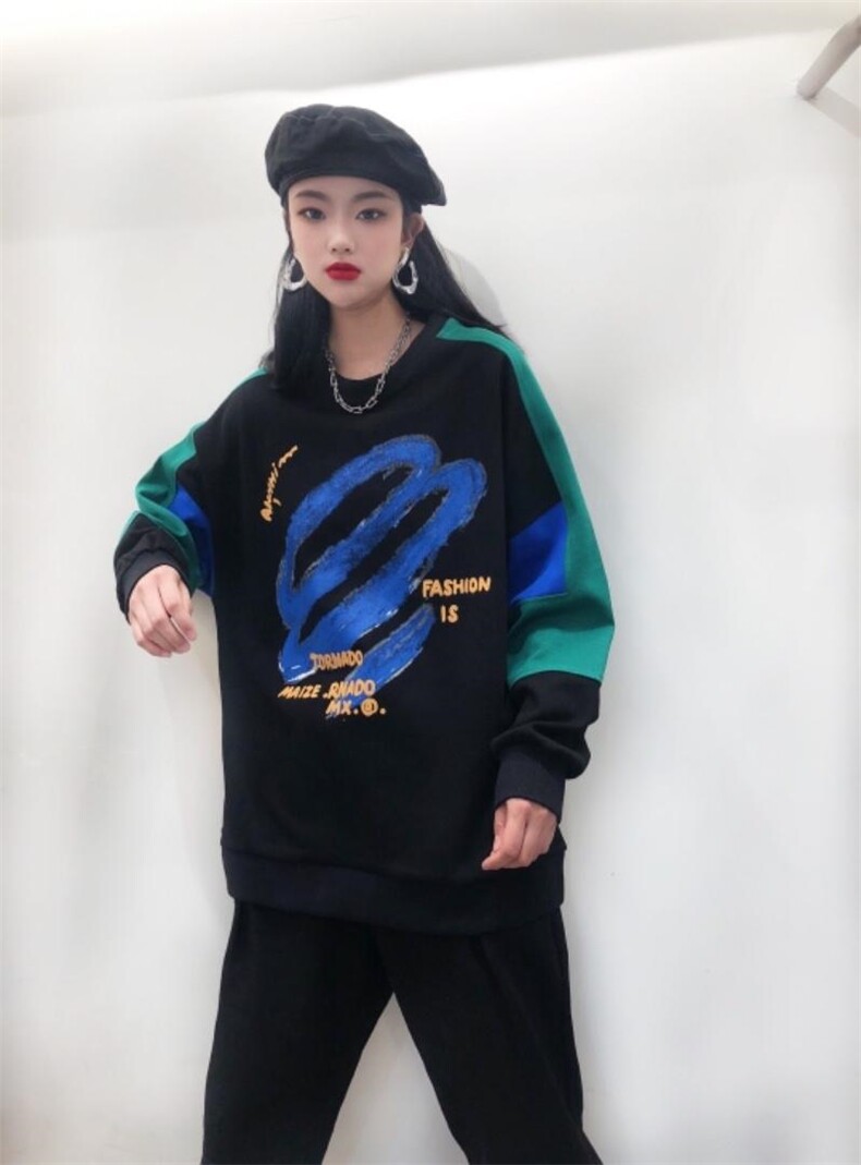 长袖卫衣，女装卫衣/绒衫，艾酷欧派