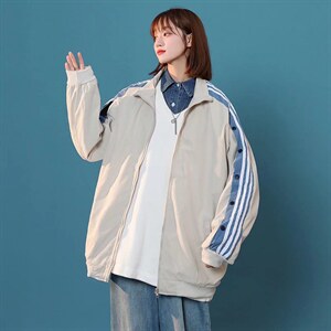 盐系炸街外套高街排扣棒球服韩版潮流港风夹克男女潮牌WT8818-P45图片