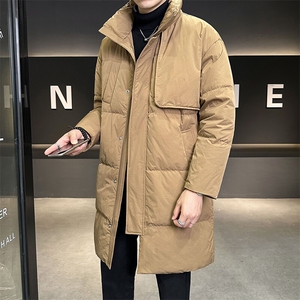 标50绒 数据款 中长款羽绒服男士2025新款 B240-YR23899-P295图片
