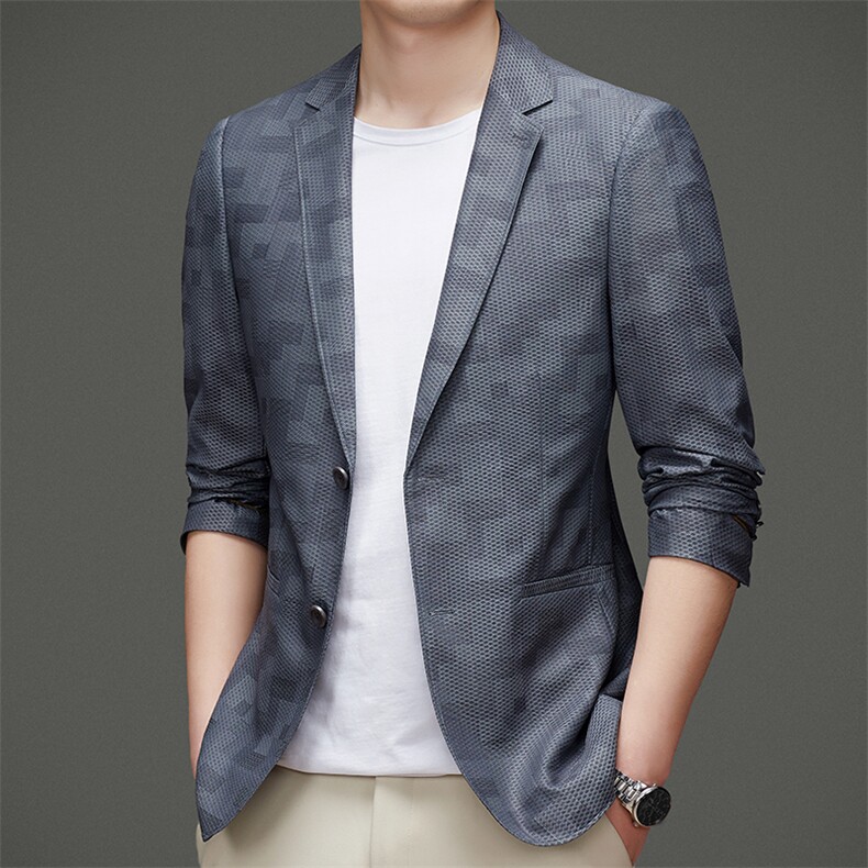 DJ8866钱塘2020-3新款时尚休闲商务百搭中年男士秋季西服P147,男装西服,钱塘207-3