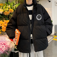 秋冬新款韩版加厚保暖立领宽松棉服外套男MY62031P115控138，男装棉衣，电商A268A
