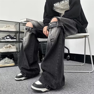 美式牛仔裤男款秋季长裤潮 C989 P53图片