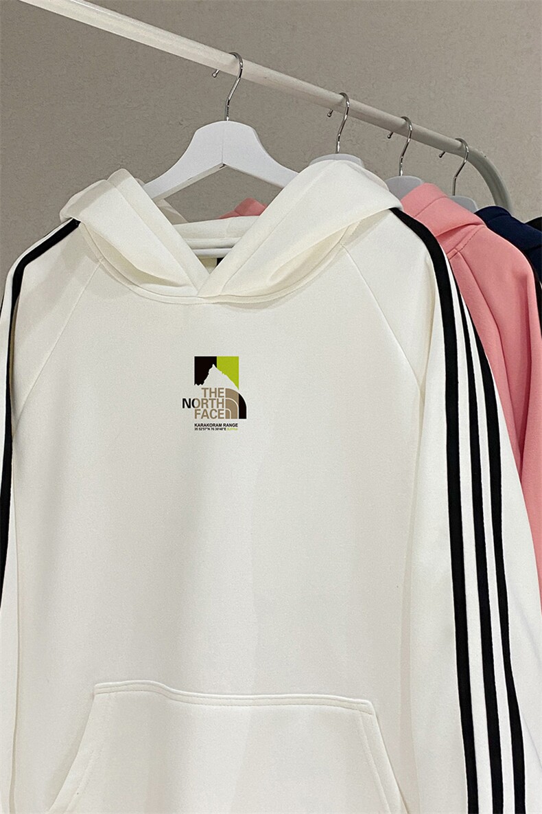 得物抖音直播品质三条杠连帽卫衣外套W7201特P48加绒元,女装短外套,电商C408-1(原B339-1)