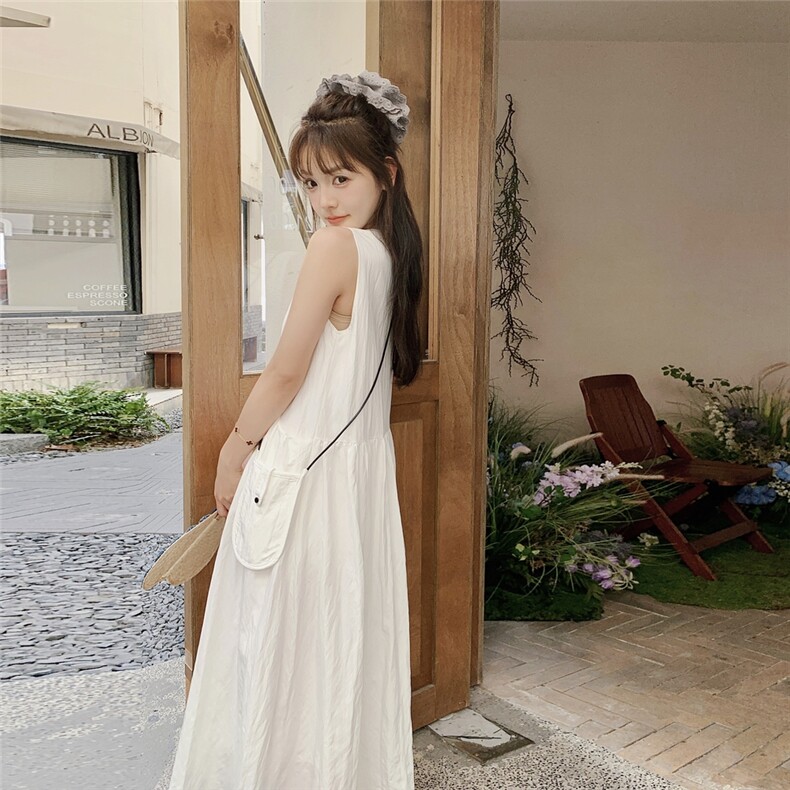 新款现货主推配包包无袖连衣裙2529-P125-K178,女装连衣裙,2C129