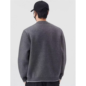 网图慎用 B216 MY5166 特P65 男加厚卷边毛衣  高质量原版图片