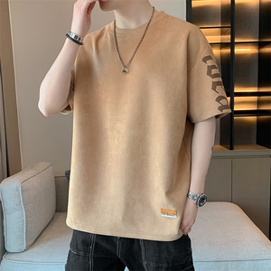 新款短袖男店主风夏季t恤休闲百搭印花圆领T恤男上衣TC3136-P35图片