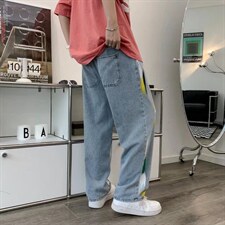 潮流春季牛仔裤男牛仔长裤A98P41，男装牛仔裤，星座1116-2