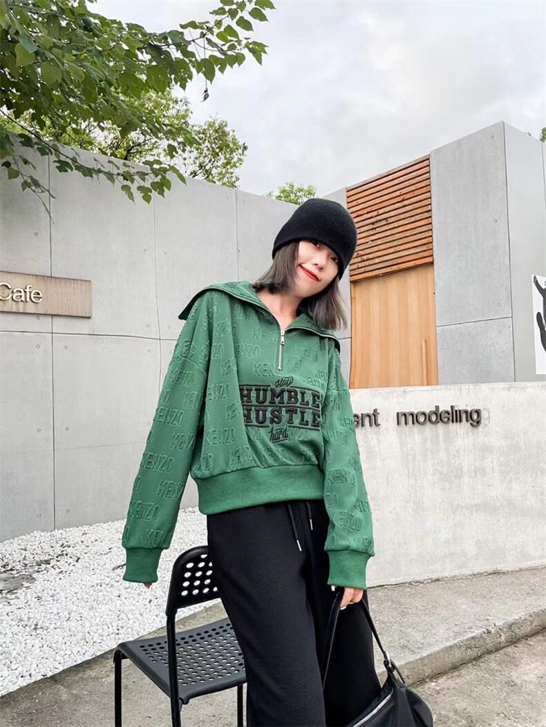 卫衣韩版卫衣，女装卫衣/绒衫，HKK