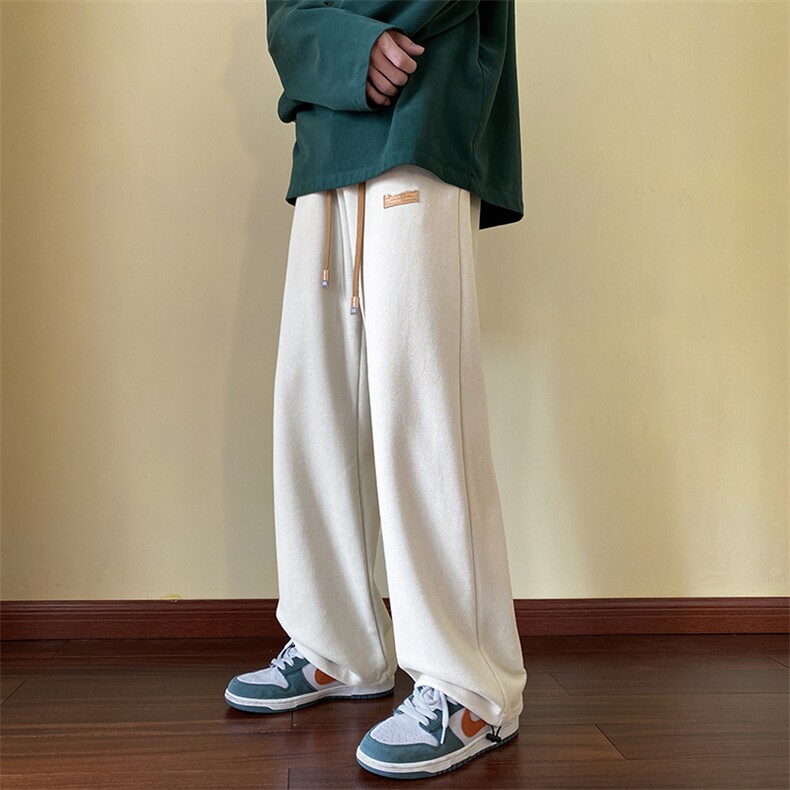 ins港风新款百搭宽松裤子潮牌直筒休闲长裤B315-K5321-p45控58,男装休闲裤,电商B315
