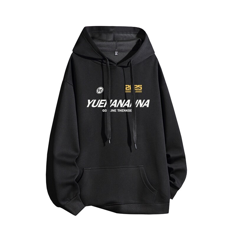 得物供货、复合重磅420克现货连帽卫衣宽松HD019-1-HML524-特P45,男装卫衣,电商019-1