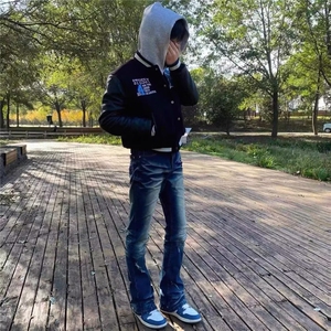 牛仔裤男潮流夏男裤修身小脚百搭男士裤子2025年新款NZ6670