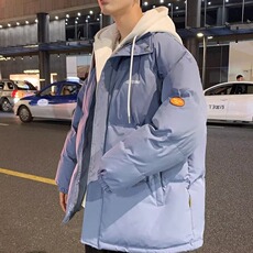 外套男春秋季2025新款潮牌潮流工装连帽棉衣男装上衣服JKH75，男装棉衣，星座516A