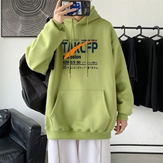 L2467P48秋装2023新款潮趣印花学生潮流男女情侣连帽卫衣，男装卫衣，星座510A-1