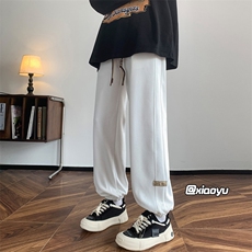 XZ616早秋季新款菠萝格贴标休闲裤TY912M-5XLP35控48，男装休闲裤，星座512A（原616）