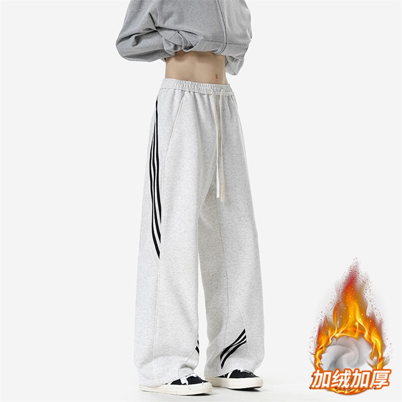 数据款！转化高三条杠华棉休闲裤XZ503-K5038P40控78加绒P50,男装卫衣,星座503-1