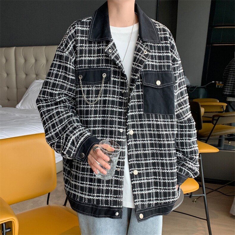 新款潮流潮牌港风ins痞帅炸街休闲宽松男女情侣夹克衫W1863-P58,男装夹克,星座512-4