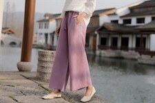 纯苎连衣裙小衫裤子裙子衬衣 时尚风 风淑女风休闲风，女装连衣裙，川哲