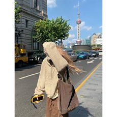1506/QF400/P77美式复古条纹拉链开衫连帽卫衣男女情侣重磅外套，女装短外套，星座1506