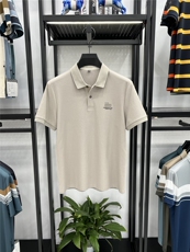 夏季新款男士短袖丝光棉POLO杉高档轻商务翻领百搭中年爸爸装，男装T恤，电商B212（原钱塘6029）