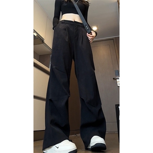 量优供视频 秋冬加厚灯芯绒休闲裤半松紧伞兵裤 K841特P45控68图片