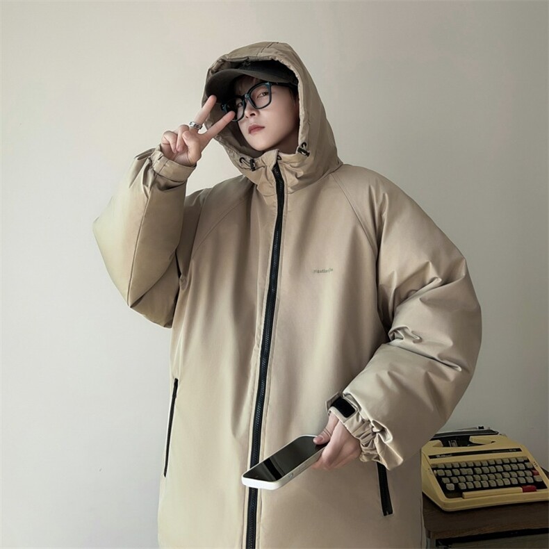 连帽冲锋衣棉服外套男冬宽松加厚保暖机能工装情侣棉衣TT568P90,男装夹克,星座1013-5