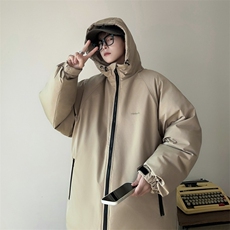 连帽冲锋衣棉服外套男冬宽松加厚保暖机能工装情侣棉衣TT568P90，男装夹克，星座1013-5