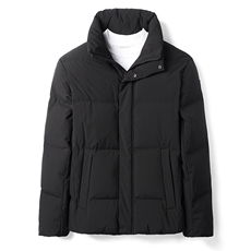 鹅绒羽绒服中青年男短款冬季休闲立领外套2023新款DFLDY5007-P290，男装羽绒服，电商B212（原钱塘6029）