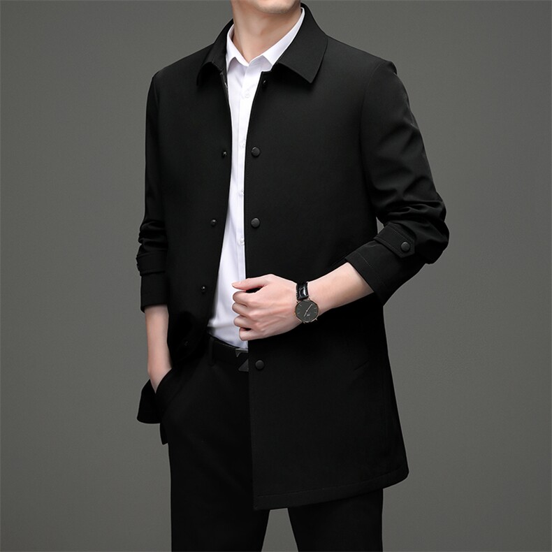 BF22631钱塘2020-2中年男士商务休闲薄款春秋新款夹克外套P165,男装夹克,钱塘207-2