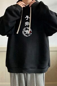 纯棉连帽卫衣男大码运动帽衫宽松薄WY2070-P35 加绒款-P40图片