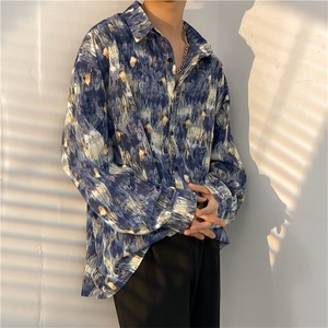 长袖衬衫男港风日系韩版潮流帅气衬衣C2304P32图片