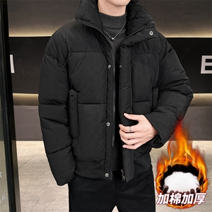 现货立领棉衣男士美式加厚外套潮牌工装棉服M0817-P83图片