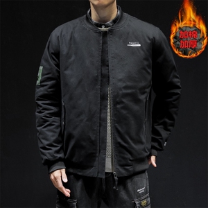2019冬季新款棒球服棉衣男飞行员加棉夹克钱塘6025-j9011-p100图片