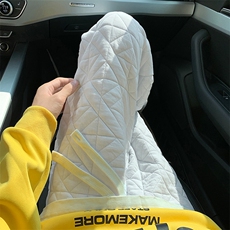 09秋冬新款小方格夹棉棉裤宽松直筒休闲裤XZ211-1-K2468-P75控98，男装休闲裤，星座211-1