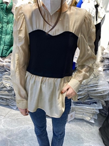 韩系假两件衬衣,其它,浪漫E点