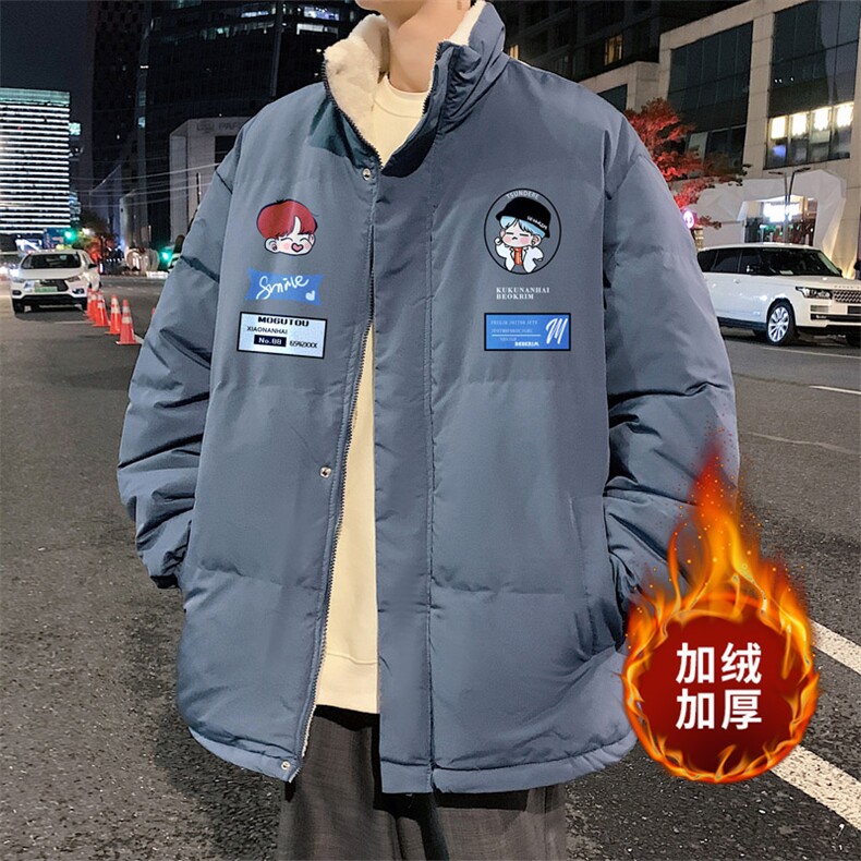 ！好数据！2023冬季加绒加厚情侣棉衣外套男棉服MY110特P78,男装棉衣,电商B220