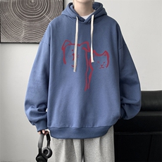 8XL连帽卫衣男大码胖子帽衫大号运动服WY2378-P35，男装卫衣，电商A040