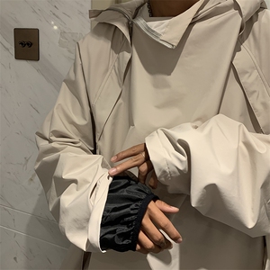 黑武士机能风美式冲锋衣外套男ins潮秋季连帽hiphop夹克CF345-P60图片