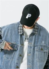 【】A003-HJ5125-P95新款牛仔夹克接拼假两件无影墙，男装夹克，电商A003