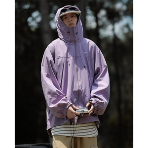 户外防风防水冲锋衣外套男春秋式工装机能风登山服夹克W182-P65图片