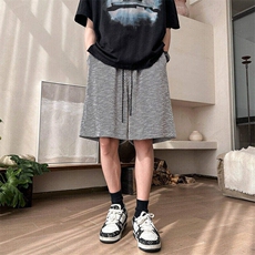夏季薄款休闲短裤男潮牌宽松大码阔腿运动五分裤潮流美式篮球中裤，男装休闲裤，电商A022