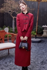 新中式小香风两件套裙女2025年春季新款气质优雅高端套装，商品下架区，芷墨服饰