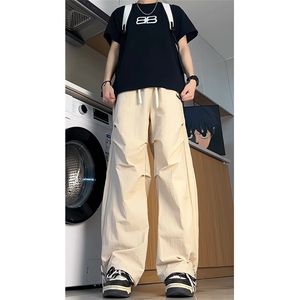 高街美式男潮流运动韩版卫裤休闲裤时尚休闲长裤25XK67133特批35图片