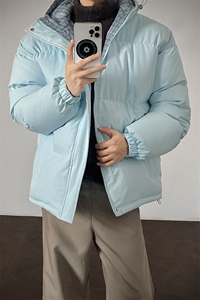 支持二开 冬装加棉加厚面包服连帽棉服大码棉衣外套男女 M812-P70图片
