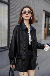 皮衣，女装皮衣，一家人