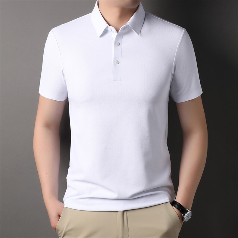 男士短袖T恤翻领夏季短袖Polo衫商务休闲男体恤衫LBP23261-P65,男装T恤,星座1105-3
