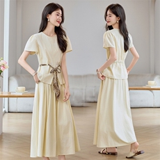 现货210-3275-P145-K198夏季新款小众设计感韩版套装，女装套装/套裙，浙宝210（原浙宝191）