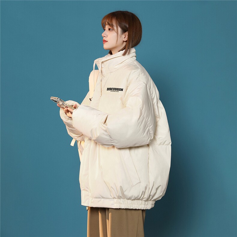 凯旋白鸭绒中性冬季潮流设计感抽绳立领羽绒服YR214P195控258,男装羽绒服,A247A