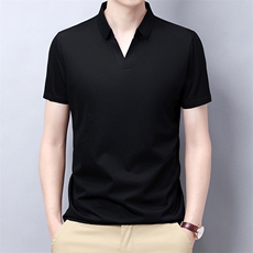 短袖T恤男士上衣圆领百搭POLO衫休闲服潮流纯色夏季新款体恤男装，男装T恤，电商B212（原钱塘6029）