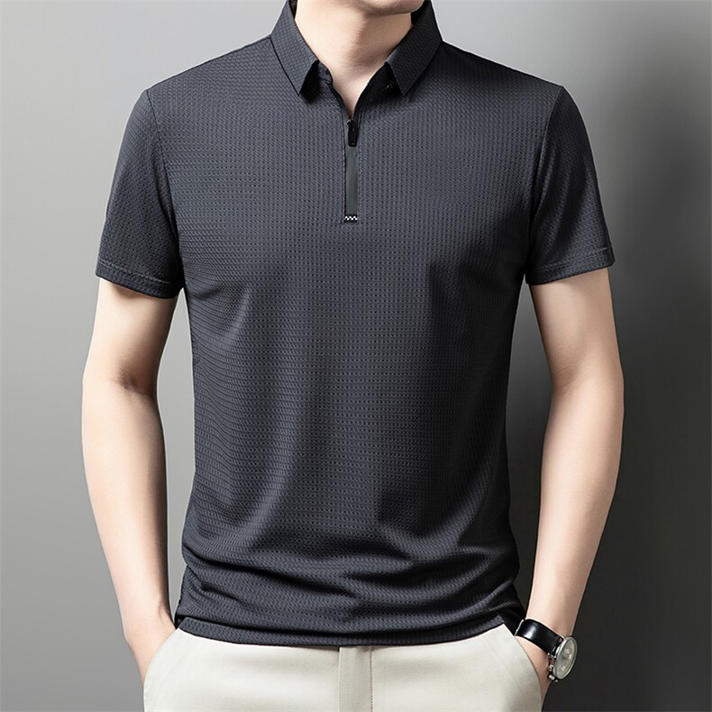 2026夏季休闲时尚Polo衫男短袖夏季青年百搭T恤男上衣QP1815-P50,男装T恤,星座1105-3